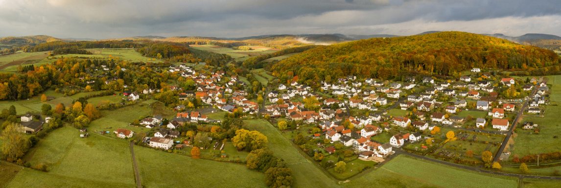 Weipoltshausen von oben